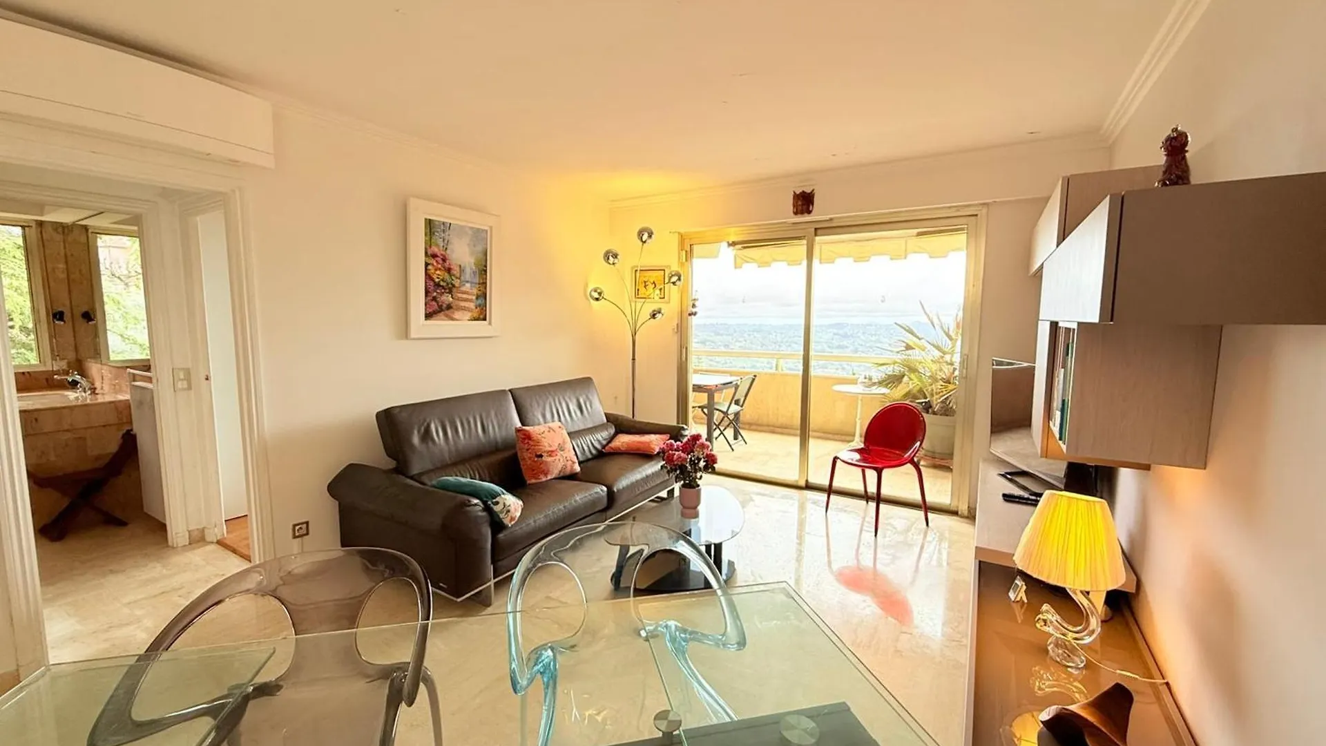 Nice 4 Bedroom Apartment With Sea View - Air Conditioning - Pool Grasse